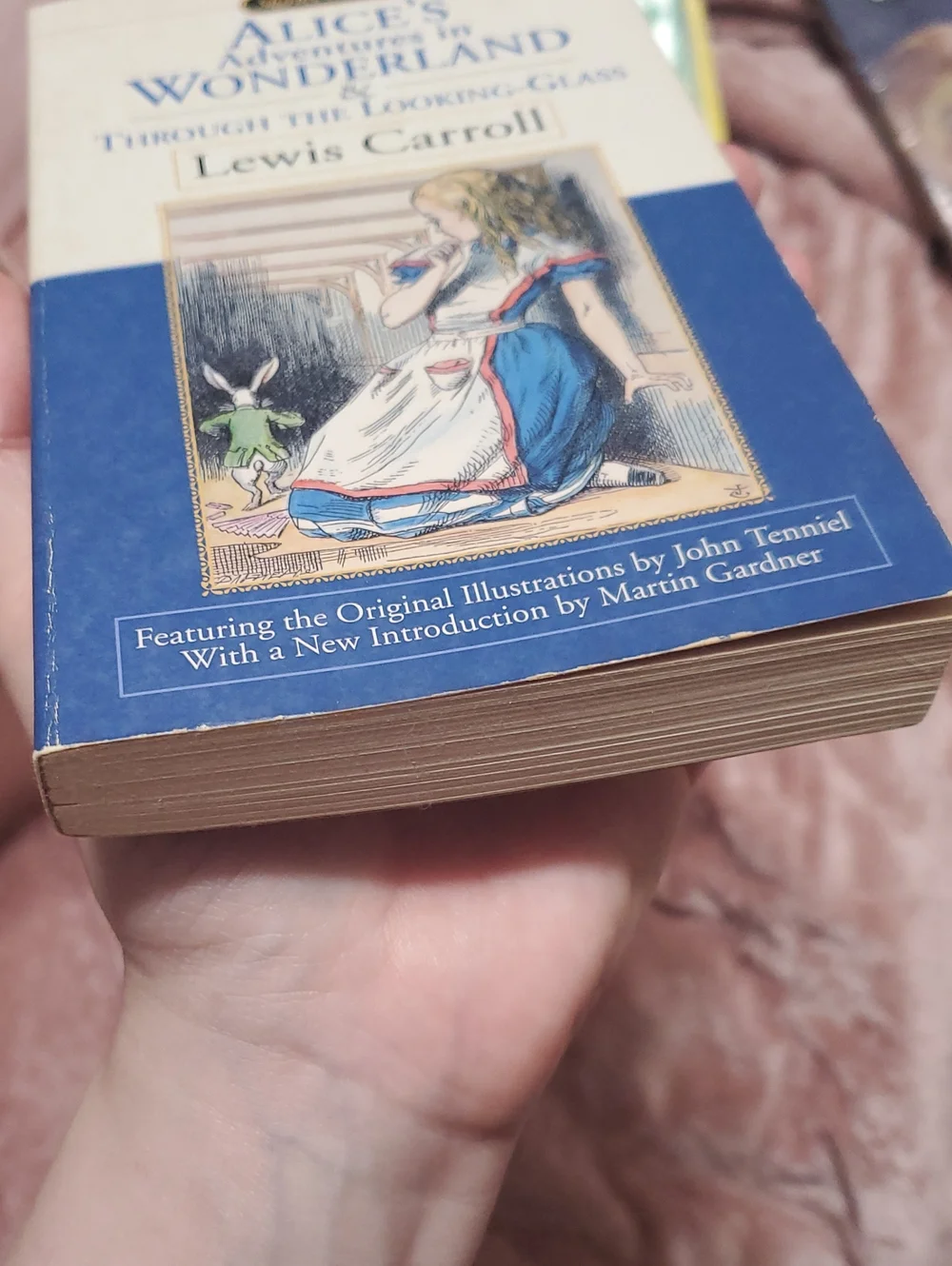 Alice's adventure in wonderland and through the looking glass by Lewis Carroll